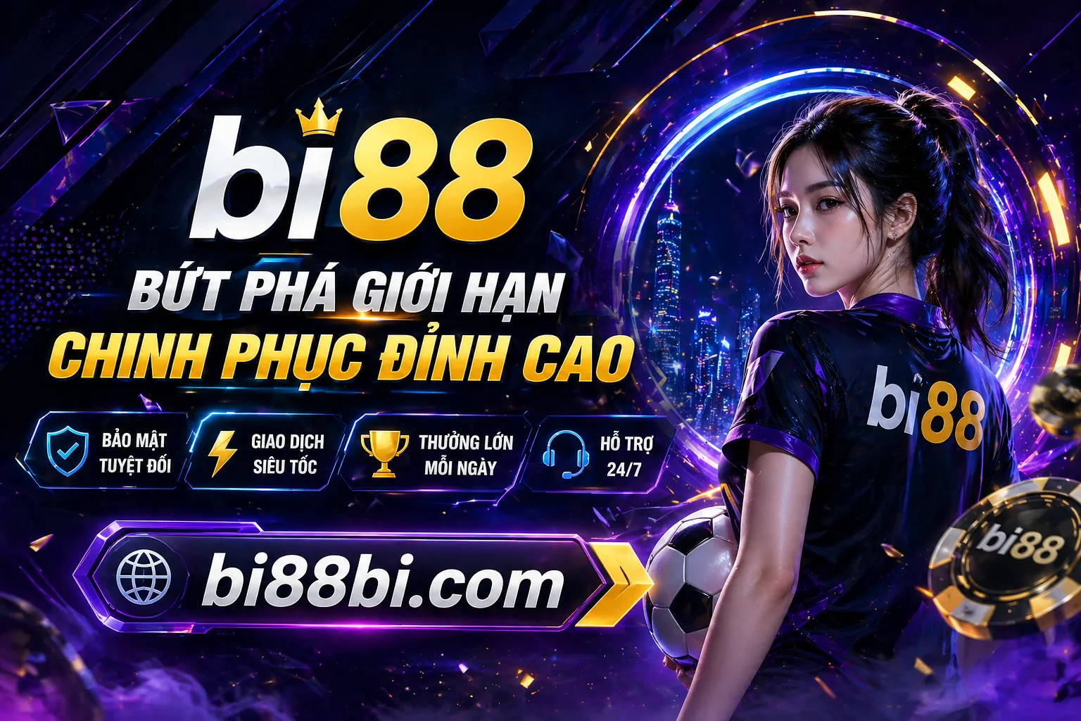 Hình ảnh quảng cáo đăng ký bi88 chính thức 2026 với ưu đãi lớn